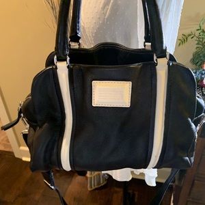 Marc by Marc Jacobs Black&White Leather Square Bag